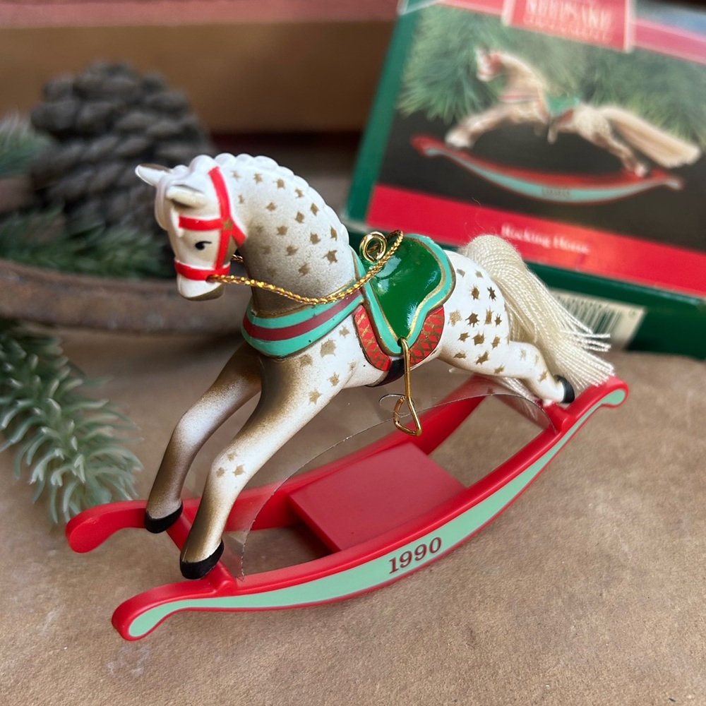 Hallmark Rocking Horse #10 Appaloosa Keepsake Ornament New in Box
